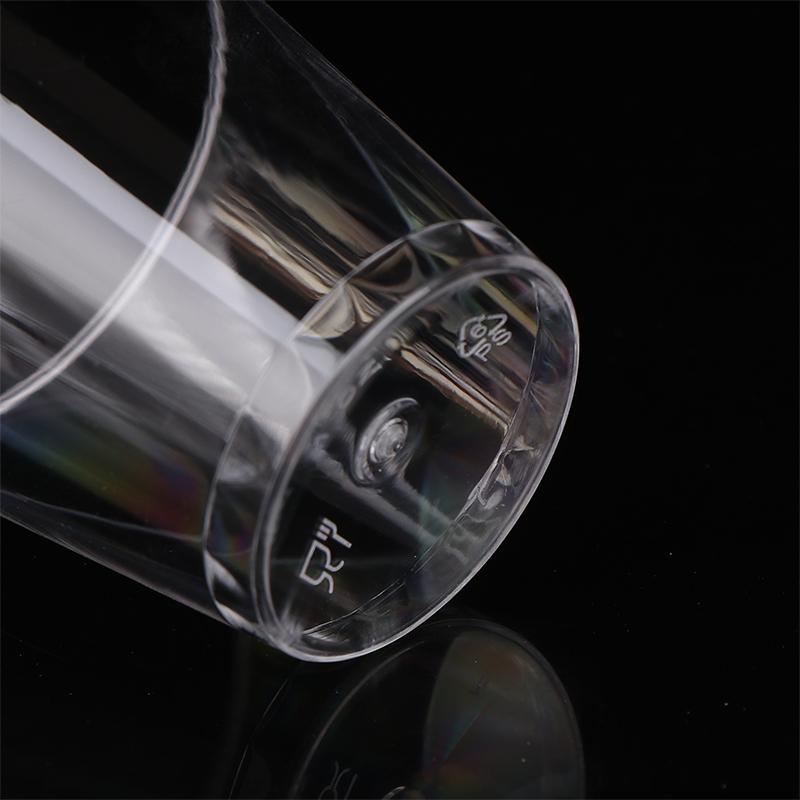 50Pcs 30Ml Disposable Mini Clear Plastic Cup Outdoor Picnic Birthday Kitchen Party Shot Glasses Jelly Cups Tableware Tasting