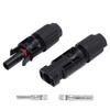 5 Conjunto Conector Solar Macho Fêmea IP67 À Prova d'Água Plugue de Cabo de Painel FV Alta Tensão 30A 1000V