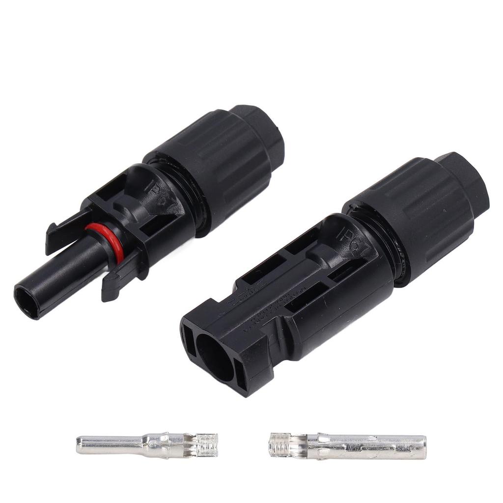 5 Conjunto Conector Solar Macho Fêmea IP67 À Prova d'Água Plugue de Cabo de Painel FV Alta Tensão 30A 1000V