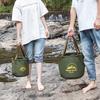 10L 20L Travel Camping Folding Bucket Water Storage Bag Portable Multi-functional Folding Bucket For Fishing Camping Hiking
