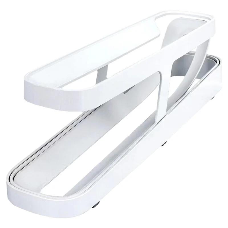 Automatisk rullende eggholderstativ Oppbevaringsboks for kjøleskap Eggbeholder Kjøkken Kjøleskap Eggdispenser Kjøleskapsorganisator