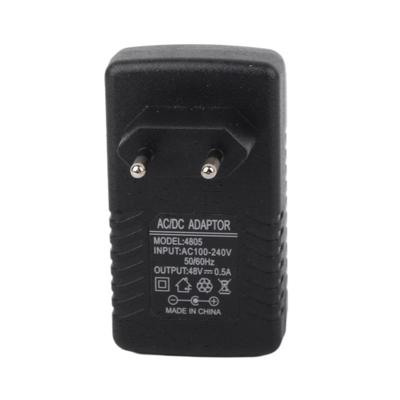 48V 0.5A Wand-PoE-Injektor Ethernet-Adapter IP-Telefonkamera Netzteil