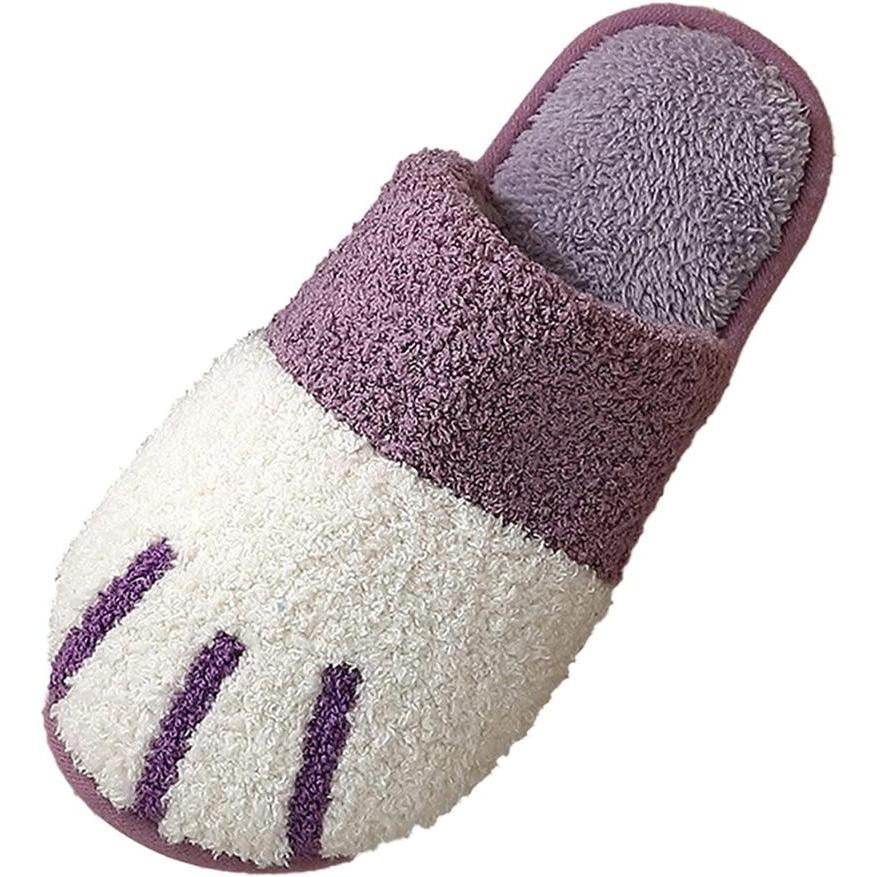 Slippers, Winter Women s Room Shoes, Fluffy, Fluffy, Cute, Animal Slippers, Indoor Warm, Warm, Cold Protection, Indoor Shoes, Quiet