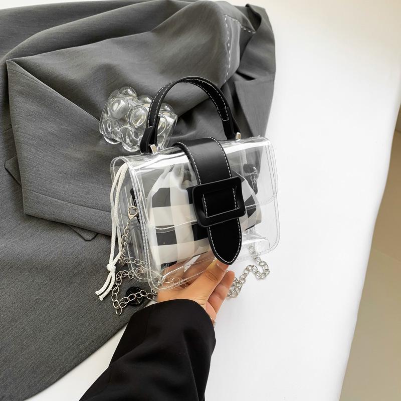 

Ретро тренд сумка-мессенджер лето 2024 новая простая мода простая квадратная сумка простая мода сумка-мессенджер женская чёрный