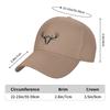 Antlers Sun Baseball Cap  Summer Fashion Trucker Hat For Couple Women Outdoor Sport Snapback Cap