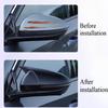 For Geely Galaxy A7 Horn Rearview Mirror Cover Rearview Mirror Anti-collision Protective Case Appearance Decoration