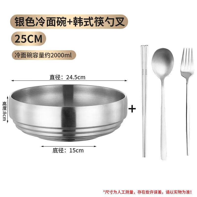 Korean Style Insulated Stainless Steel Serving Bowl