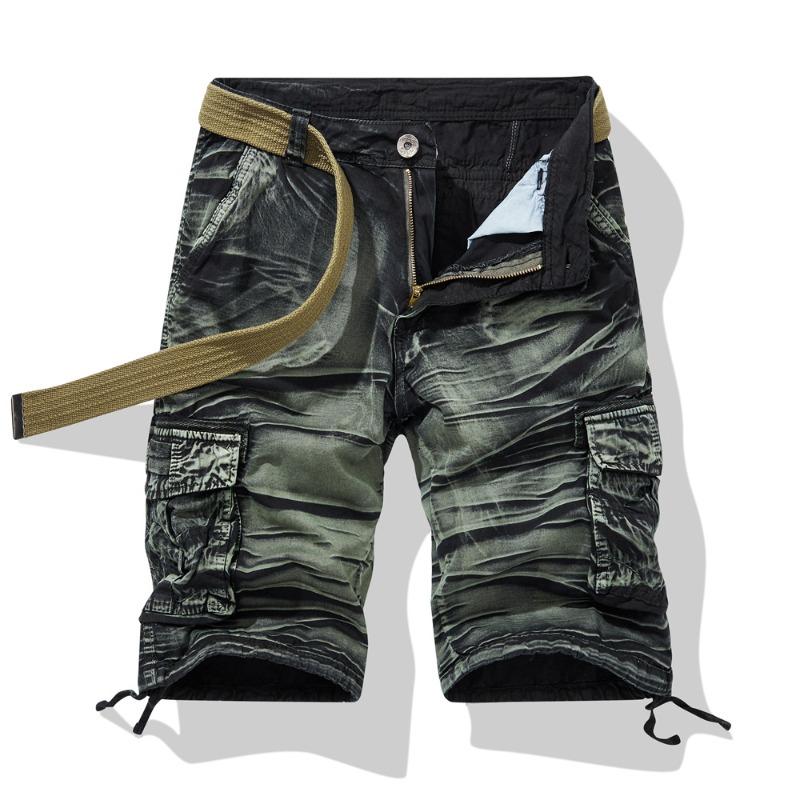 

Men s Purple Tie Dye Cargo Shorts Multi-Pocket Belted Knee Length Casual Shorts 4XL