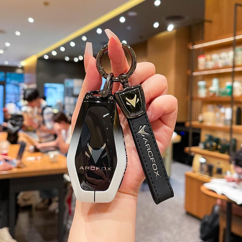 Premium Key Case for 24 Jihu Car Models: Alpha S/T5, ARCFOX, BAIC New Energy