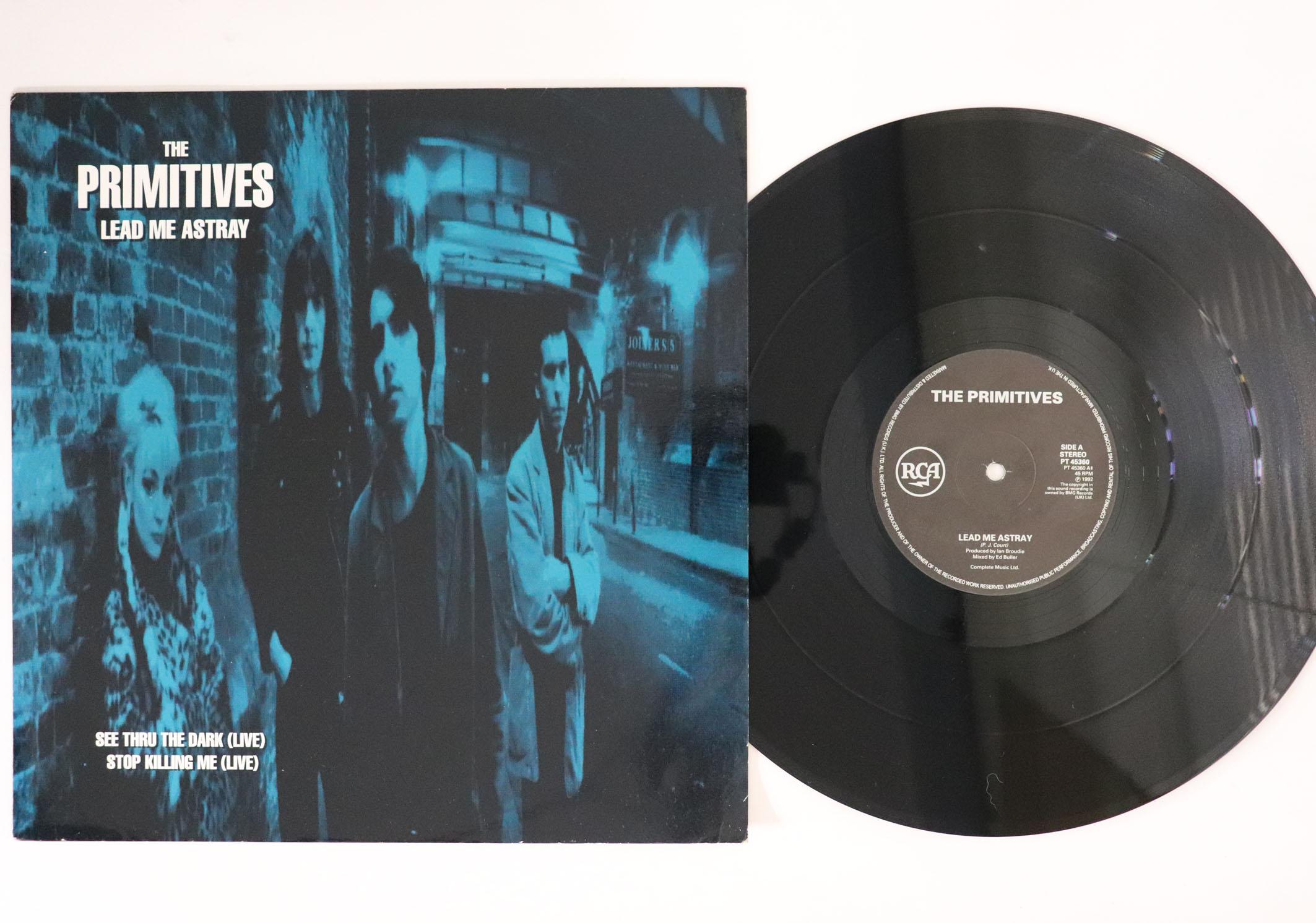

12inch Record PRIMITIVES - Lead Me Astray PT45360 RCA 1992 UK Rock Used