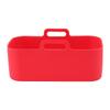2 Sets Kitchen Fryer Silicone Basket and Mat Reusable Non Stick Rectangular   Oven Accessories for   DZ201 Foodi 8QT