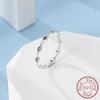 copper Rings Ideal For Woman Simple Design Sparkle Zircon Wedding Anniversary Gift Fine Jewellery High Quality