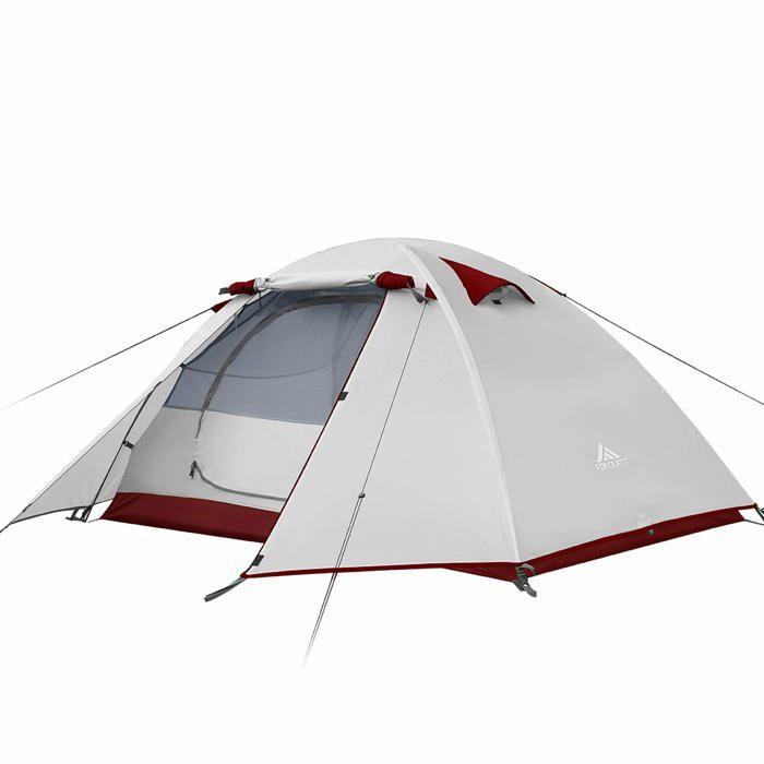 Tente de camping - FORCEATT - ZJSJRJ - 2 places - Imperméable - Montage rapide