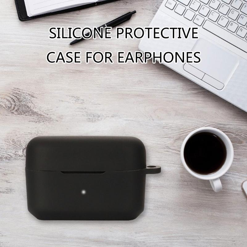Earphone Shockproof Housing Skin-friendly Cover for ATH-CKS30TW+ Guard Washable Shell Protector Nonslip Impact Resistant