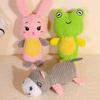Lovely Rabbit Toy Squeak Stuffed Animal Rabbit Sound Maker for Fun Indoor Dogs Chewing Training Toy Animal Theme