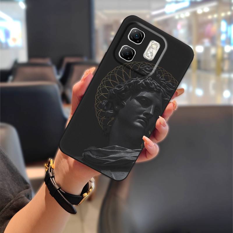 Graffiti Fashion Design Phone Case For Infinix Hot50i/Smart9/X6531/X6532 Anti-knock Durable Cute Back Cover Soft Case