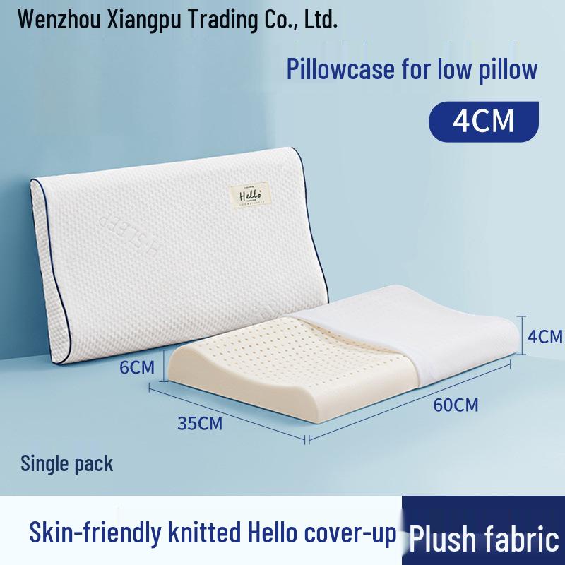 

Memory Foam Pillowcase: Low Profile, Autumn/Winter Velvet Cover