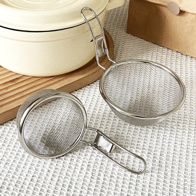 304 Stainless Steel  Pot Strainer Cooking Surface Strainer Lo Mein Strainer  Pot Meat Boiling Spicy  Pot With Hook