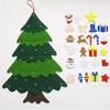 Felt Christmas Tree Wall Hanging DIY Christmas Tree Decorations for Holiday Party