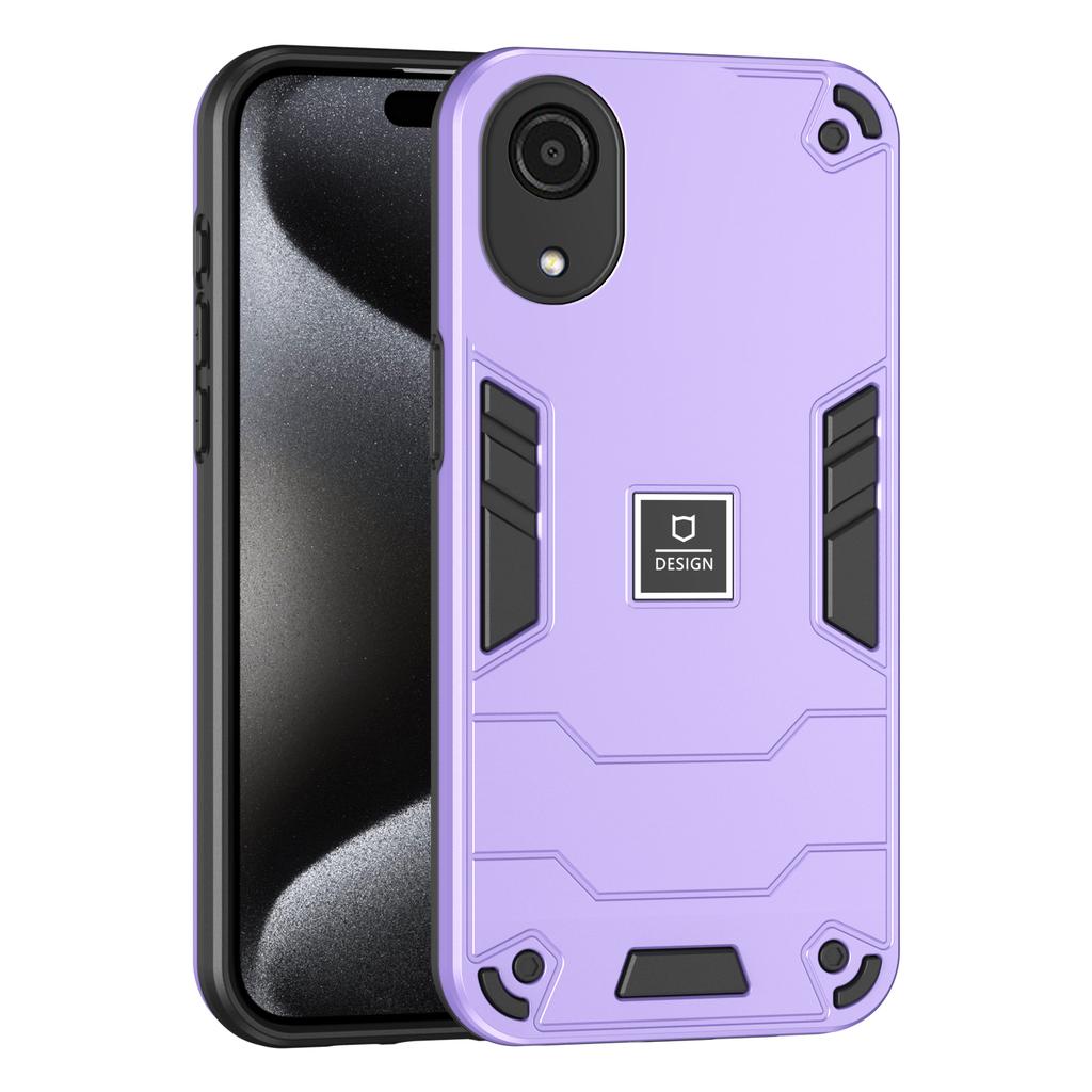 2 In 1 Armor Shockproof Phone Case For Samsung A04 A04E A04S A03 CORE A05S 4G Soft TPU Frame Hard Plastic Protective Back Cover