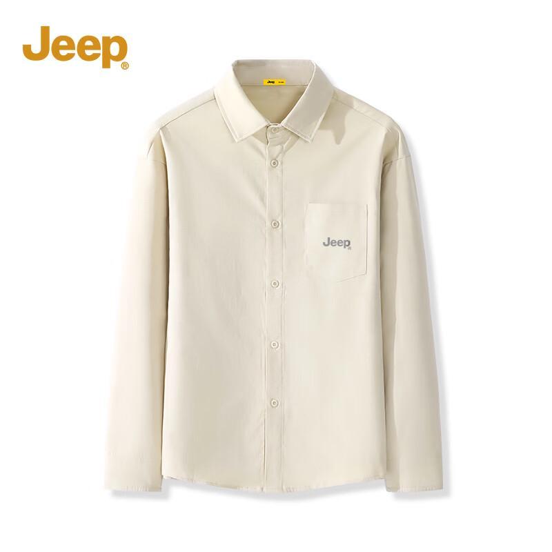 JEEP Men s Long Sleeve Casual Shirt M