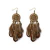 Bohemian Ethnic Tassel Earrings - Tribal Style for Holiday Travel Photography