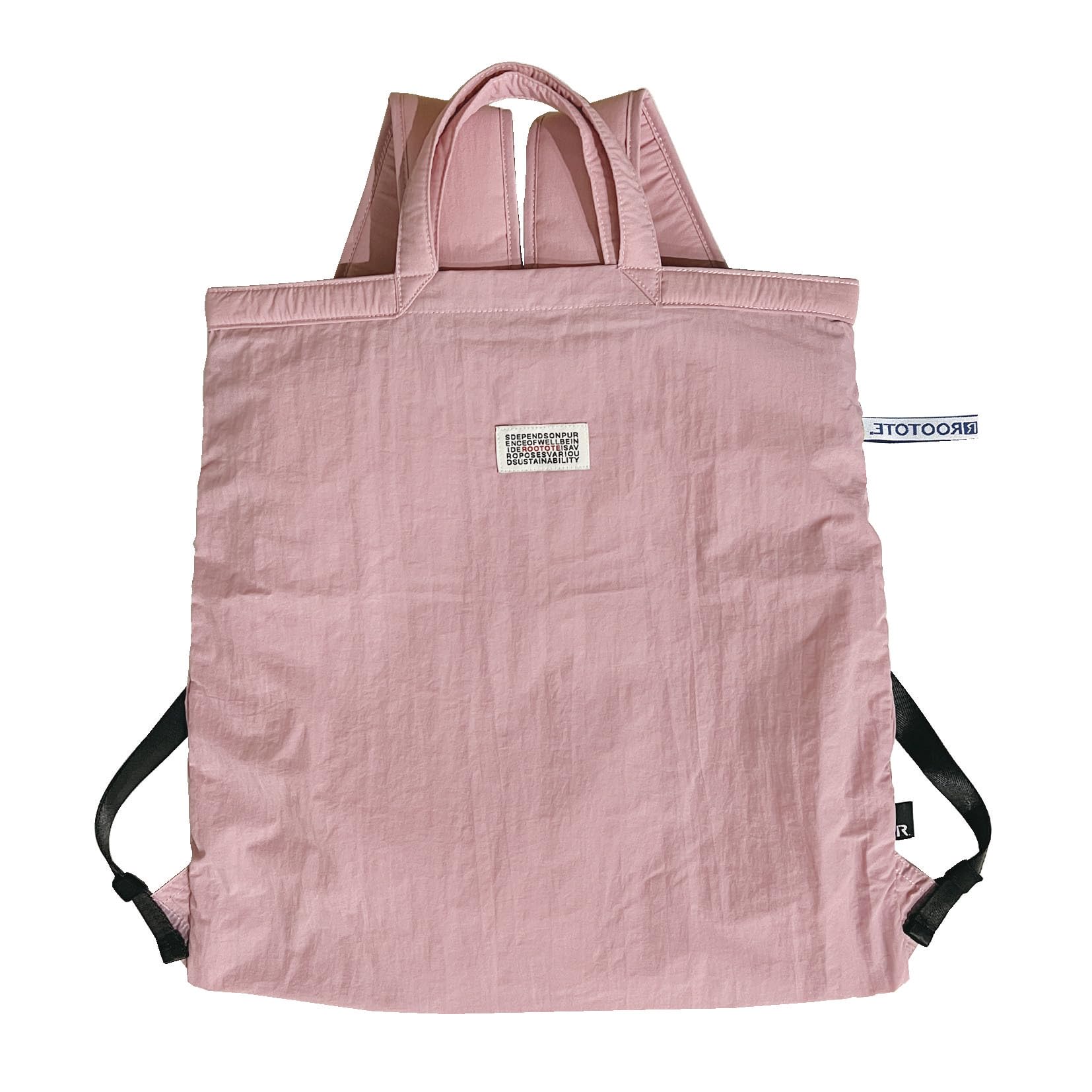 

1271 Washable Foldable Eco Bag SN Theoru [Routeto] Meckel-A (Dianthus Pink)