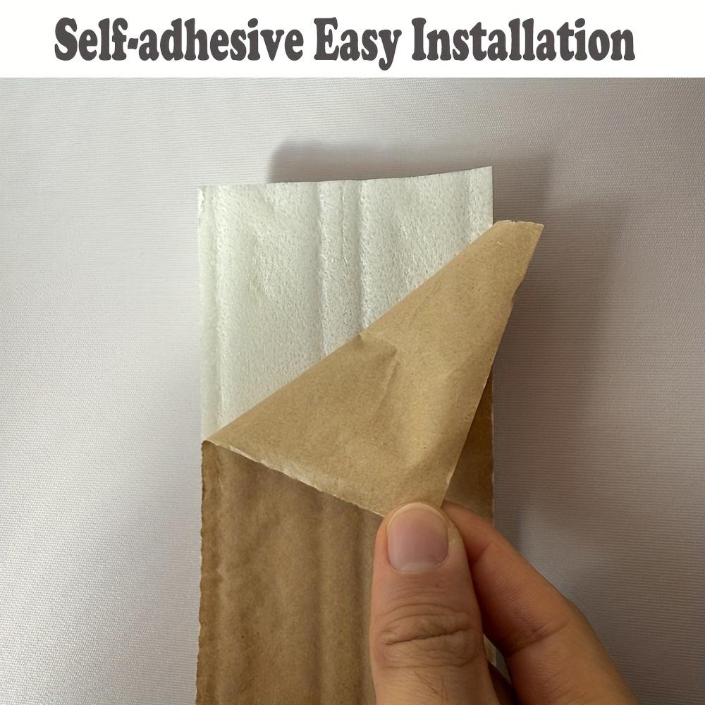 Self adhesive peeled off Wallpaper 3D Carving ceiling decorative strip wall skirting line home decoration wall sticker
