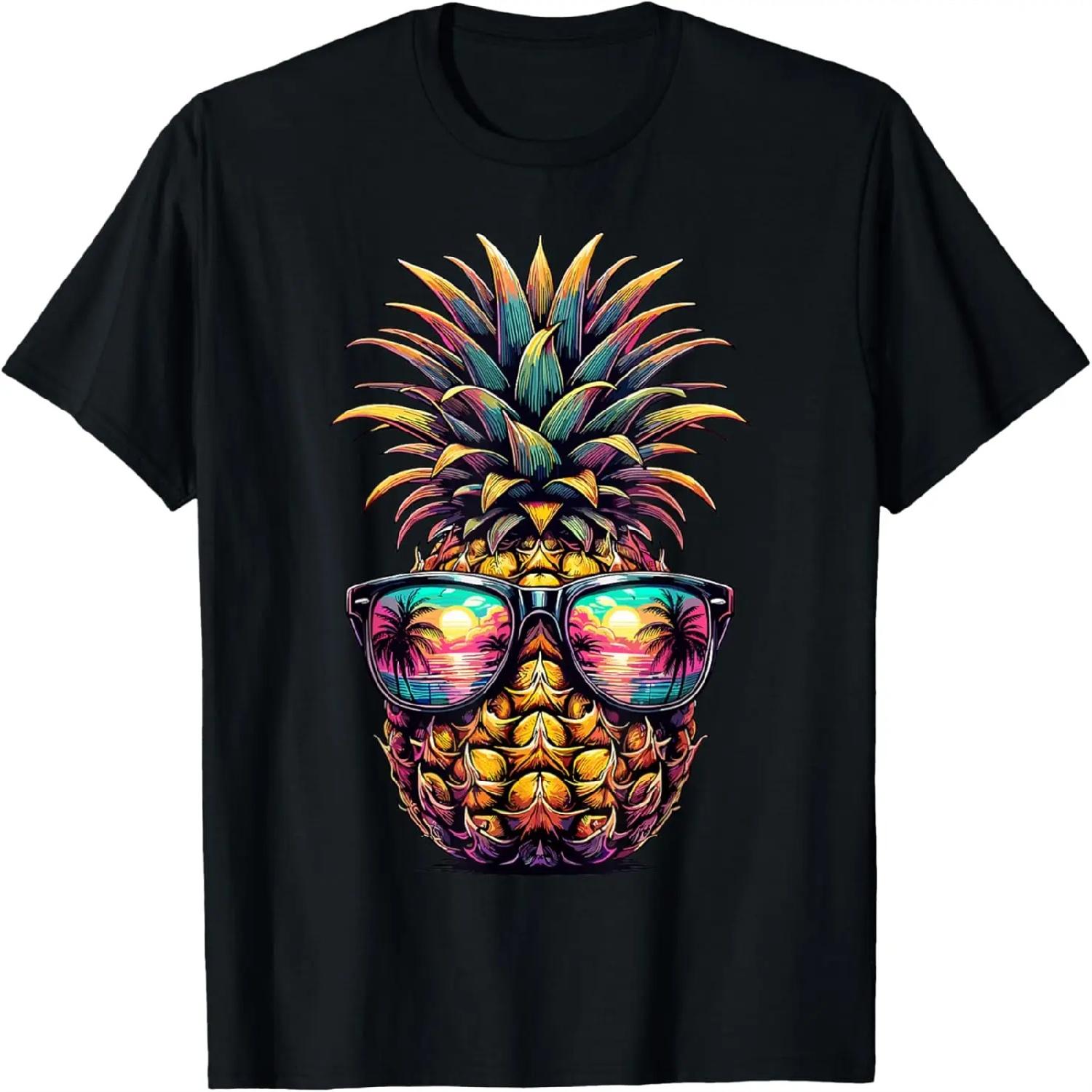 Pineapple Sunglasses Aloha Beaches Hawaii T-Shirt XXXXXL разноцветный