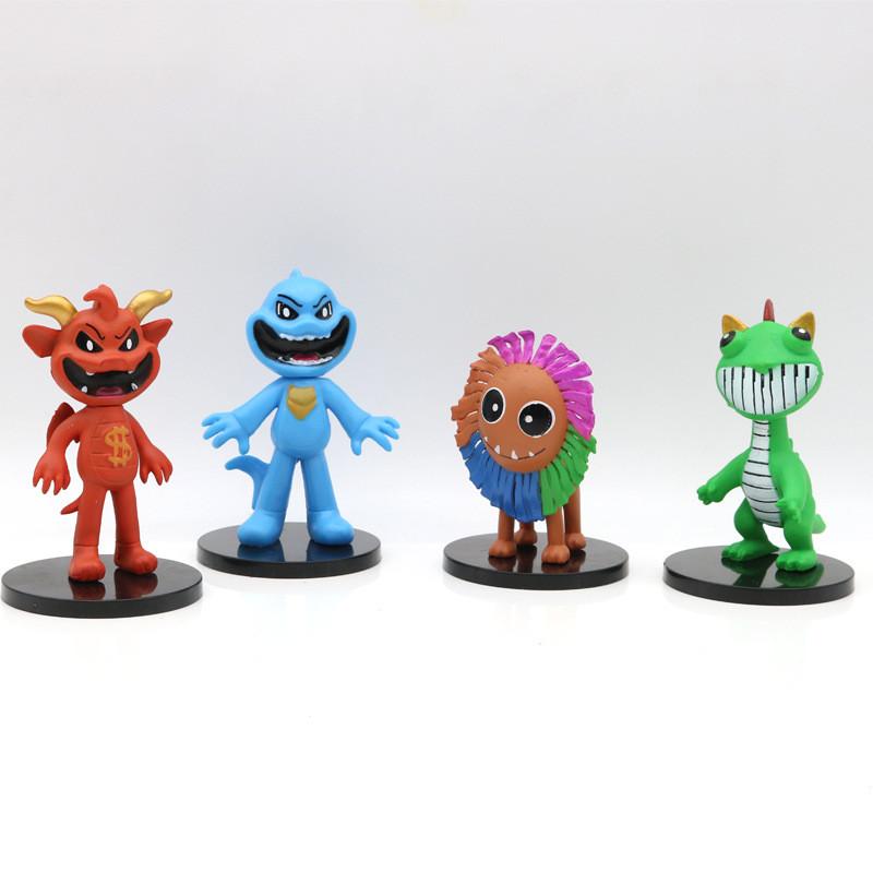 Playtime 4 Poppy Smiling Critters Figure Head Turnable Doll Model Ornament Cake