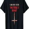 Koszulka Szatańska Gotycka Szatan Odwrócony Krzyż Okultyzm Szatanista T-Shirt