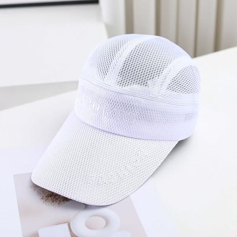 Spring And Summer Mesh Hat Thorn Men'S Embroidered Letter Baseball Cap Women'S Breathable And Versatile Sunscreen Wide-Brimmed Peaked Cap