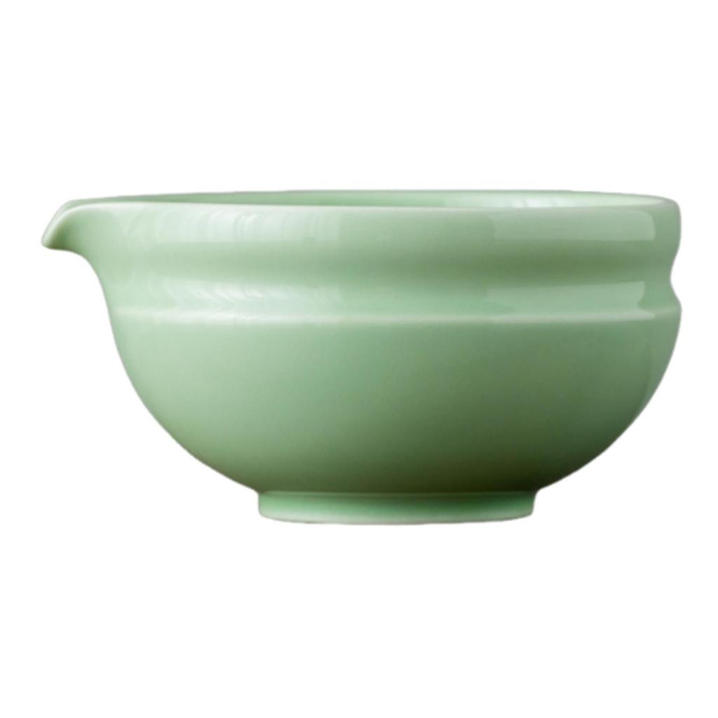 Ceramic Matcha Bowl Green Tea Cup Smooth Household Easy To Clean with Pouring
