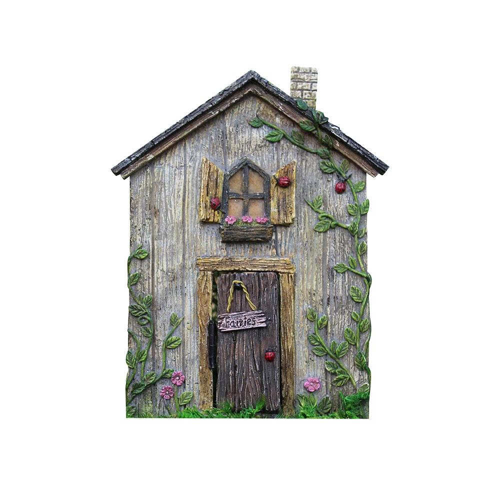 

2D Миниатюры для сказочного сада Набор окон и дверей гнома Подвеска Светящиеся в темноте Креативные украшения Поделки Украшения для сказочного сада