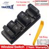 For Hyundai I10 2024 2025 Left Hand Driver Power Window Switch Lifter Button 93570-K6200NB 93571-K6200NNB