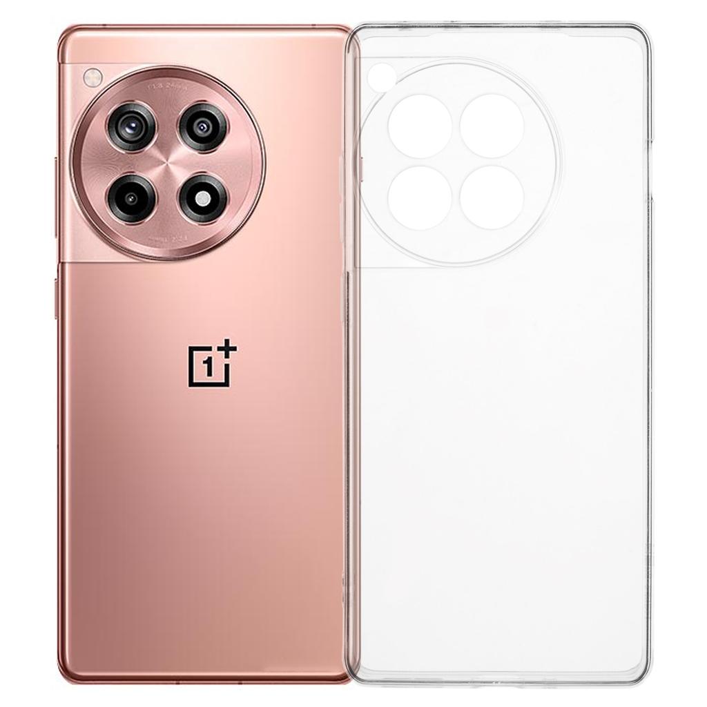 Pro OnePlus 12R 5G/Ace 3 5G Nárazuvzdorné pouzdro Tloušťka 1,5 mm Průhledný TPU kryt na telefon