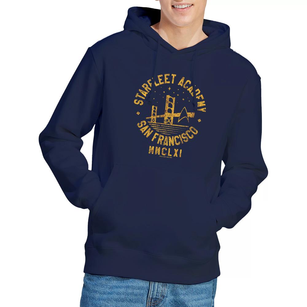 Star Trek Mens Bridge Collegiate Hoodie