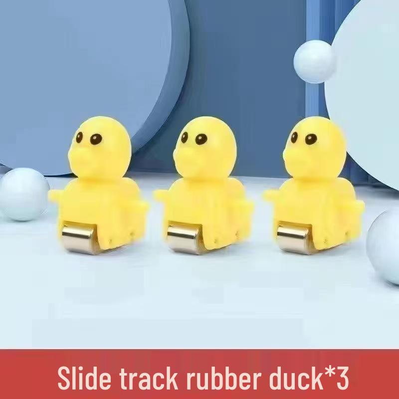 Little Duck Climbing Stairs Educational Track Toy with Light & Sound