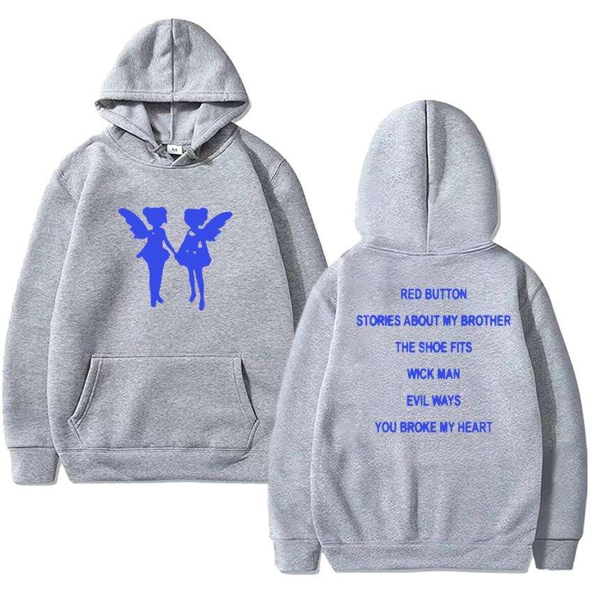 

Drake For All the Dogs Album Double Sided printed Hoodie Men women fashion Y2k Sweatshirt Unisex Fleece Long sleeve pullovers M