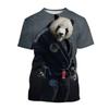 Men's Shirt Jujitsu Enthusiast Wrestle Clothing Funny Animal T Shirt For Men Summer Oversized Top Casual O-neck Short Sleeve