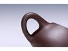 Authentic Yixing Purple Clay Shi Piao Teapot with Engraved Inscription