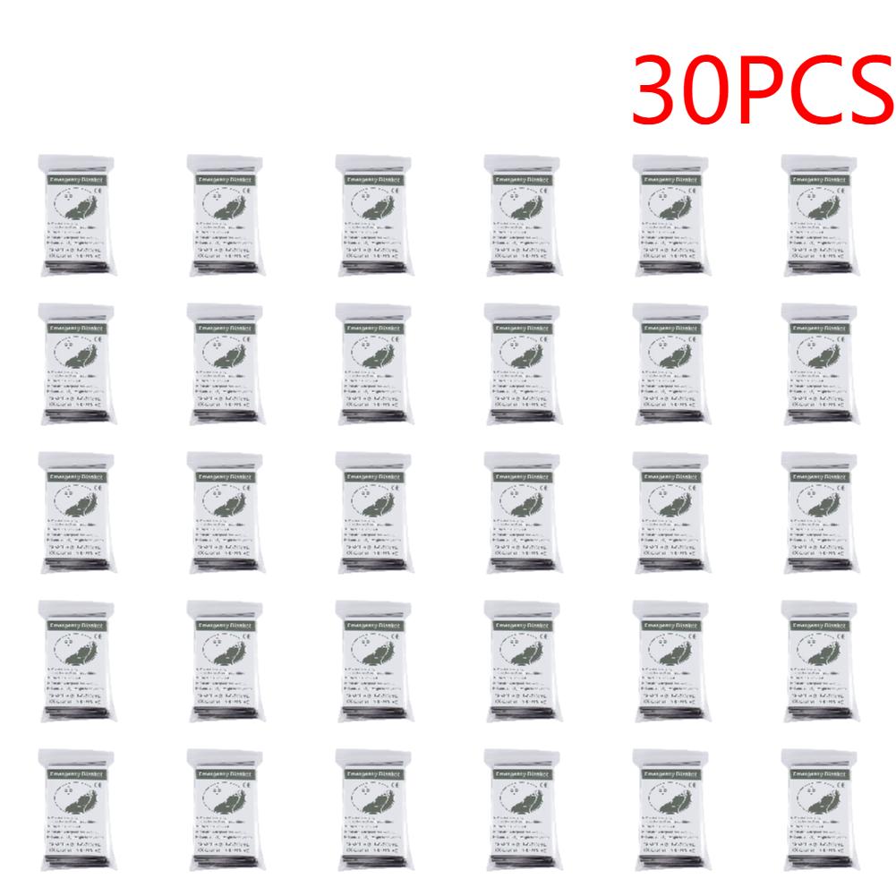 5-30PCS Emergency Blanket Outdoor Survive First Aid Rescue Kit Windproof Waterproof Foil Thermal Blanket for Camping