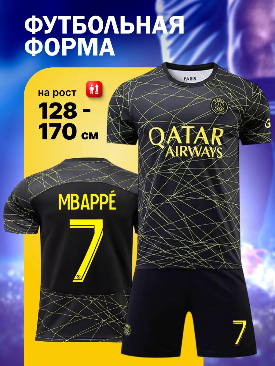 Mbappe PSG Football Jersey Champions League edition Football Jerseys Training Suit Set L
