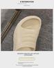 Summer Outdoor Wedge Flip-Flops: Thick-Soled High-Heeled Beach Sandals