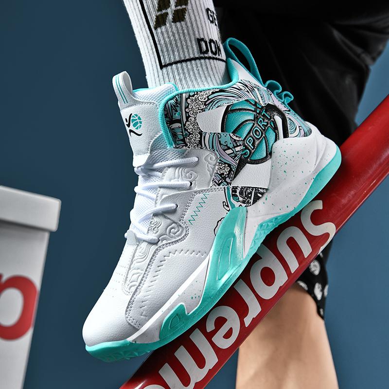 Mens Basketball Shoes Street Basketball Designer Athletic Shoes High Quality Athletic Shoes For Male Cushioning Hombre Zapatillas