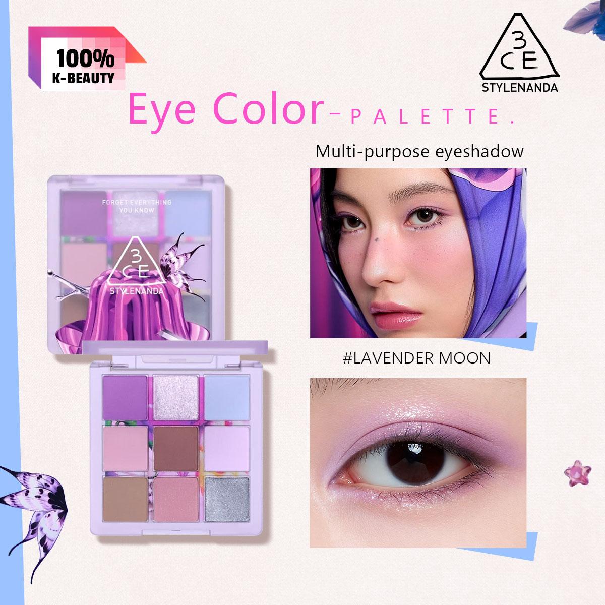 3CE Eye Color Plt-Lavender M .SCARF 8g/0.28 oz 8g/0.28 oz