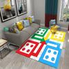 International Chess Flying Chess Carpet Kid Play Games Mat Child Carpet Area Rugs Bedroom Living Room Floor Mat Non Slip Rugs