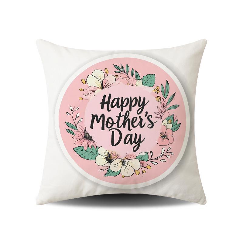 Mother's Day Holiday Atmosphere Cushion for Home and Office Decor