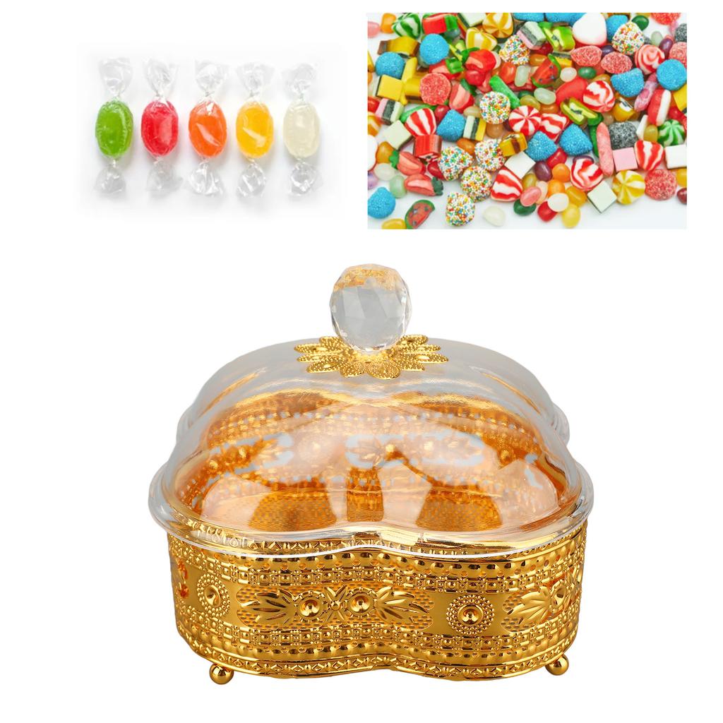 Decorative Jar Box Retro European Acrylic Small Jar for Jewelry Gift