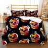 Mysterious Colored Skeleton Digital Print Polyester Bedding Sets Child Kids Covers Boys Bed Linen Set For Teens Quilt cover Set